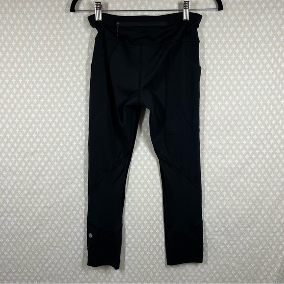 Lululemon Black Pocket Run Pace Leggings - Picture 5 of 7